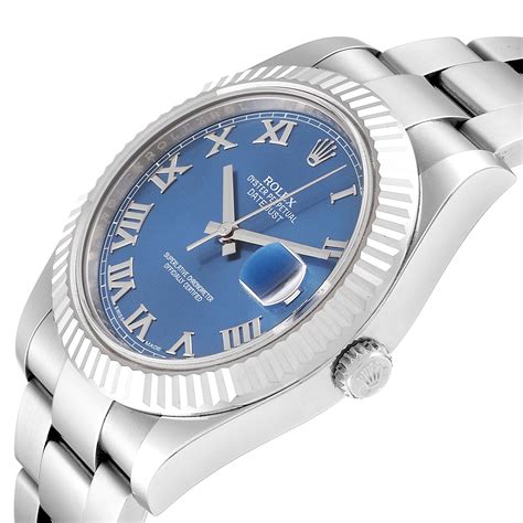 rolex datejust ii blaue superlume sehr schwach|Rolex Datejust ii review.